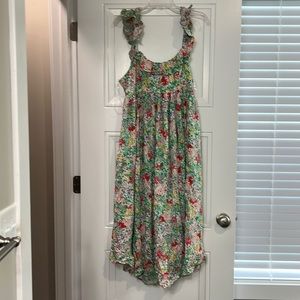 NWT Entro floral maxi dress *defective*